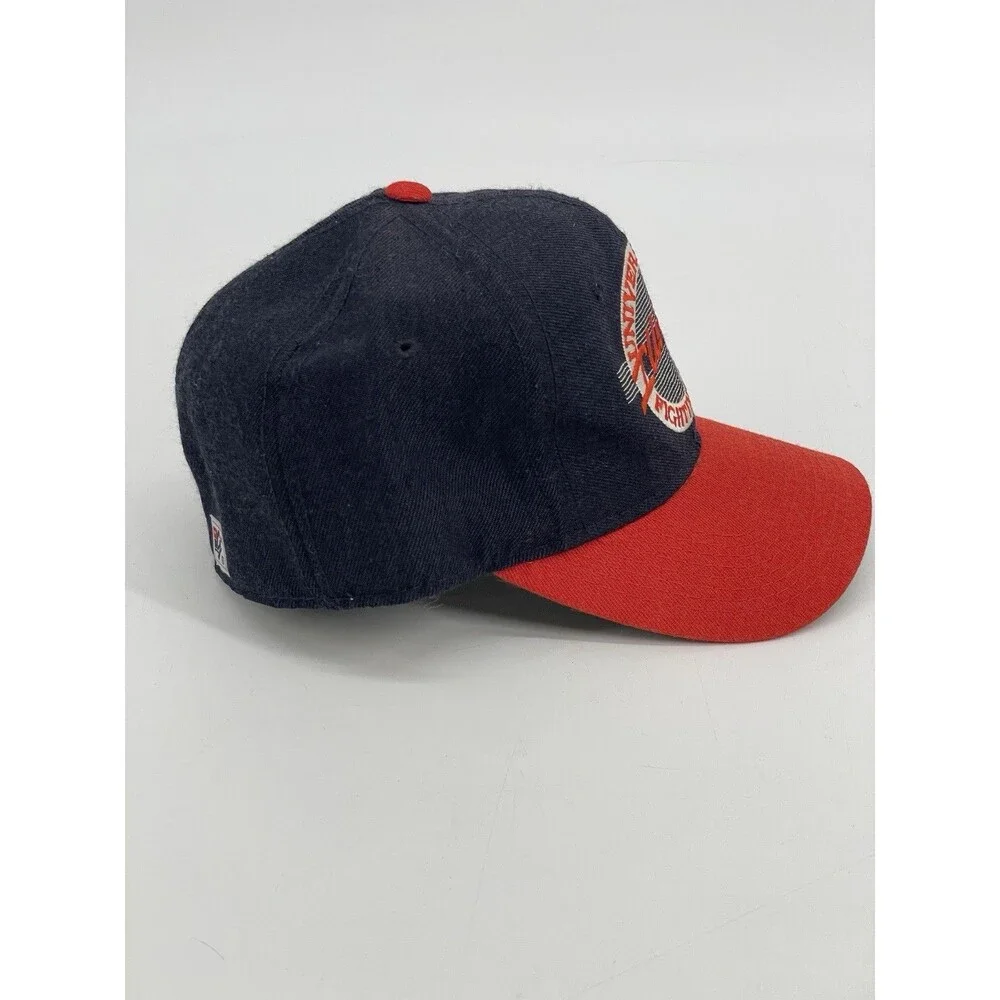 University of Illinois Fighting Illini The Game Fitted Hat Cap 7 1/8 Vintage 90s